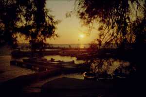 Silba West in der Abendsonne
