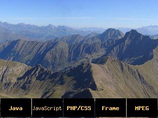 Blick von der Hirzer Spitze (S&uuml;dtirol; Blick u.a. auf Meran)