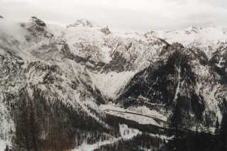 Tauernautobahn im Tal
